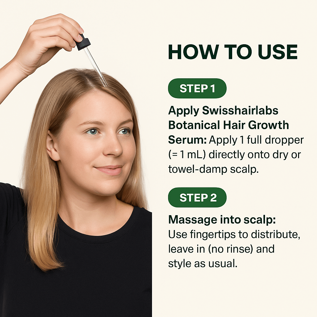 Swisshairlabs Botanical Hair Growth Serum